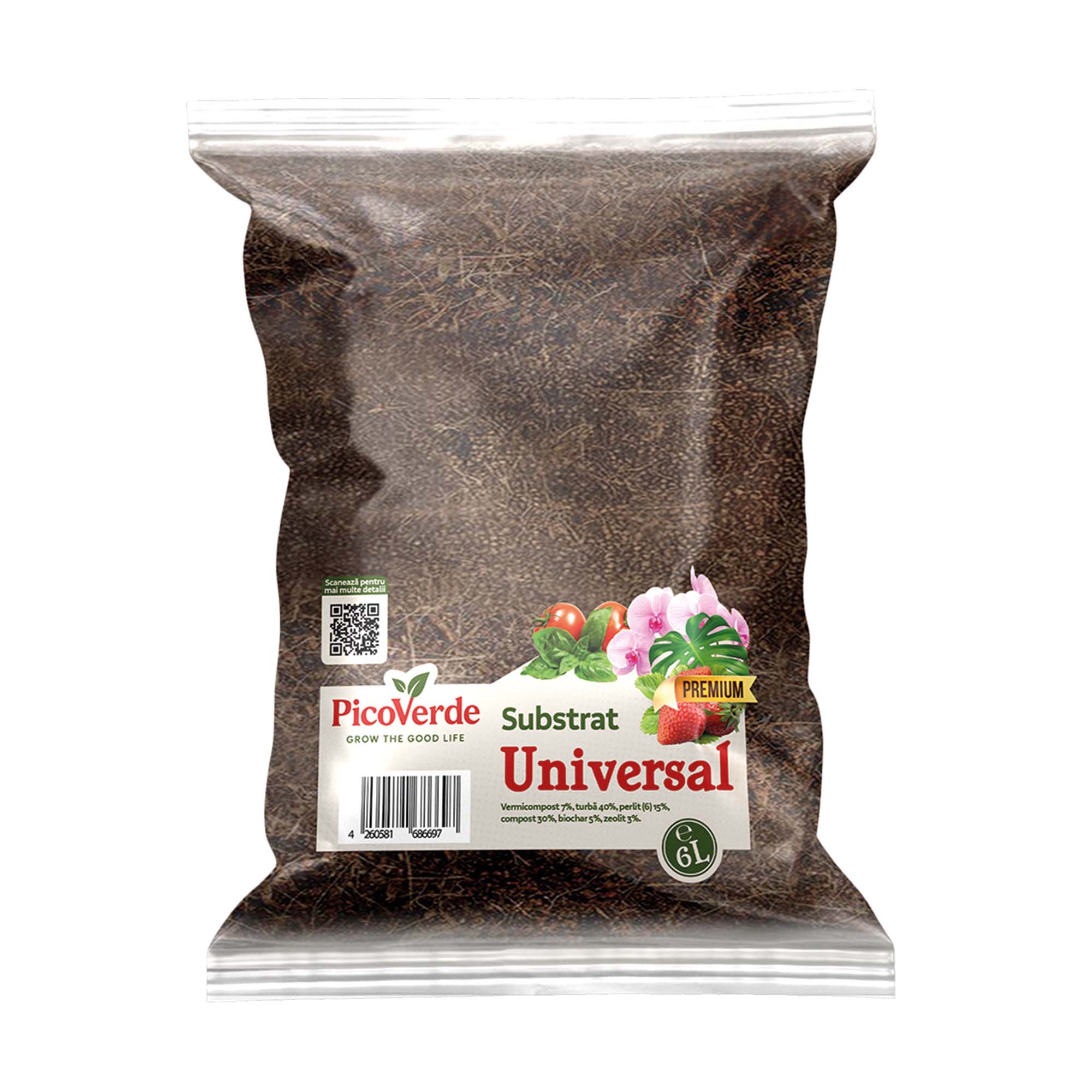 Substrat Universal, 6 litri
