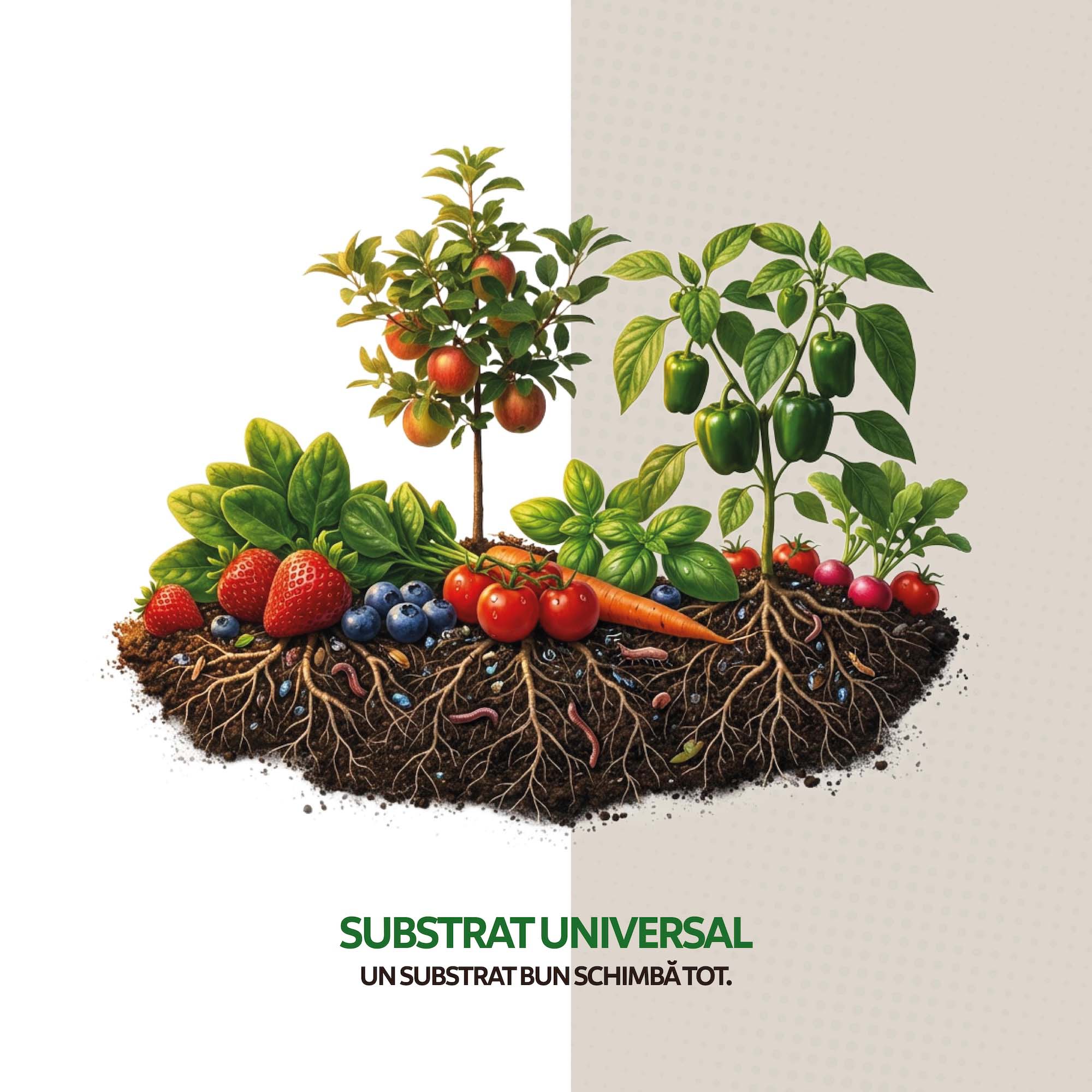 Substrat Universal, 6 litri - imagine 3